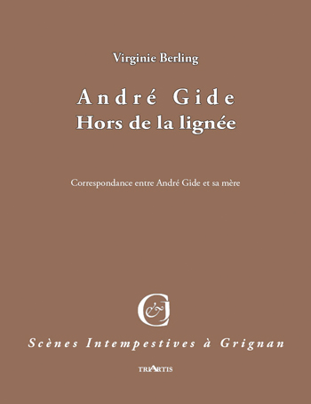 couverture du livre : André Gide, Hors de la lignée