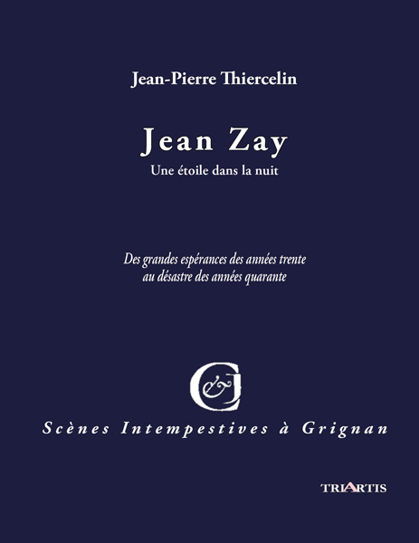 couverture du livre Jean Zay, Une étoile dans la nuit